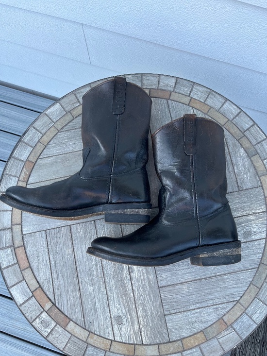 Men\'s Red Wing Pecos 115 Leather Western Work Boots sz 10.5 D Pull On main image 16